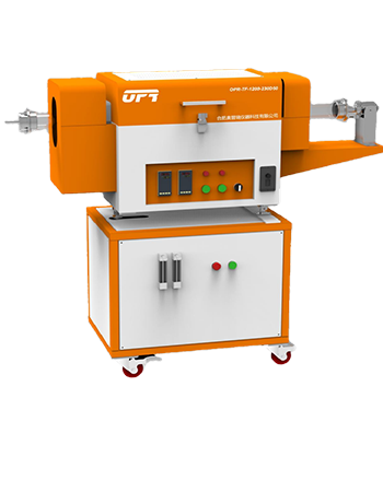 Rotary vacuum tube furnace